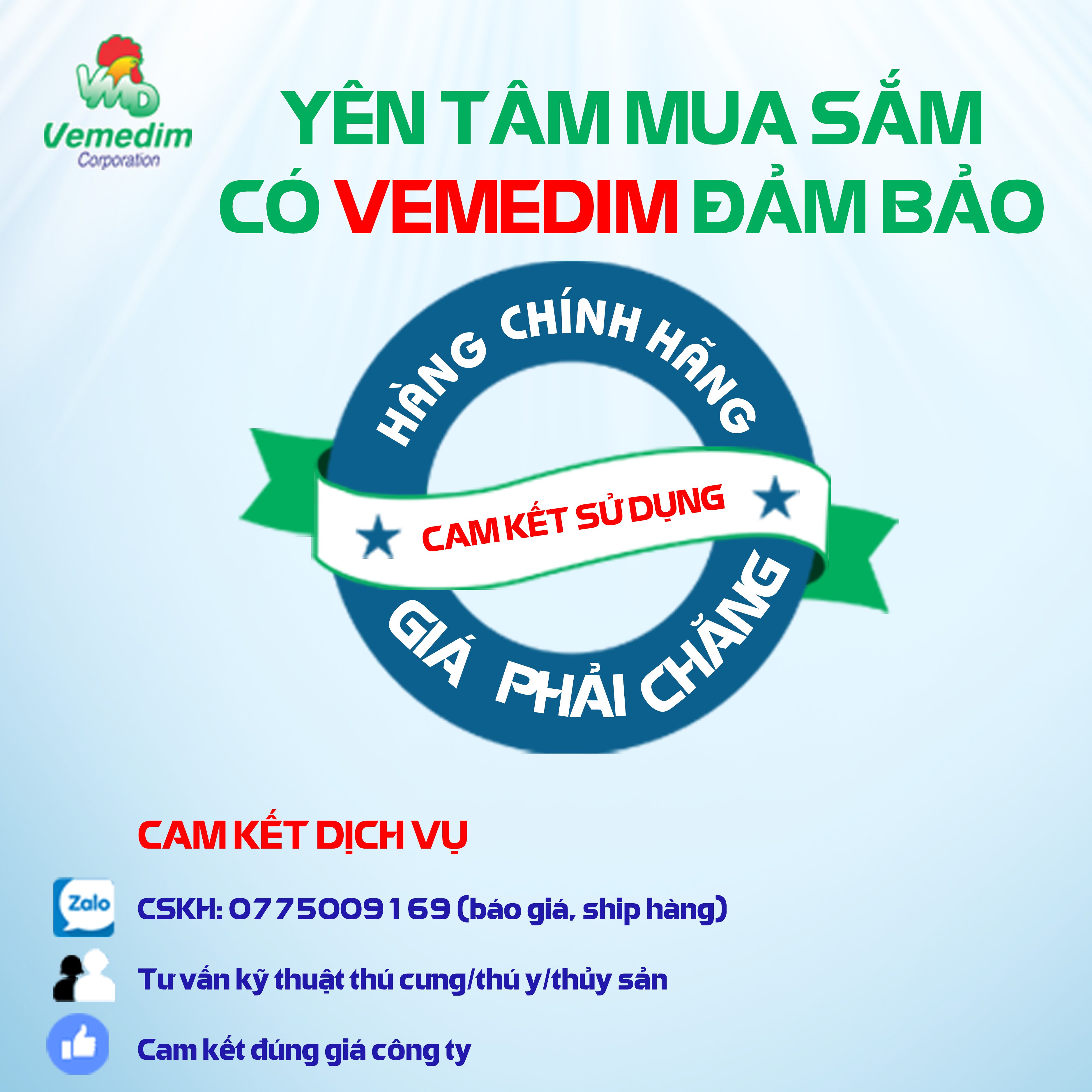 Vemedim Flucozol pet dùng cho chó, mèo, thỏ, chim cảnh, gà cảnh nấm ngoài da, nấm hô hấp, chai 30ml
