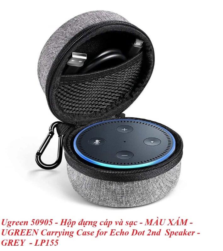 Ugreen UG50905LP155TK Màu Xám Hộp đựng cáp và loa chống sốc - HÀNG CHÍNH HÃNG