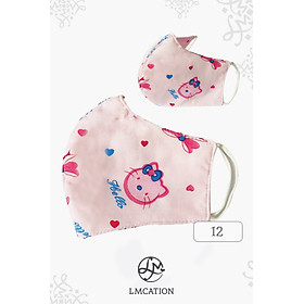 Khẩu trang vải 3 lớp LMcation