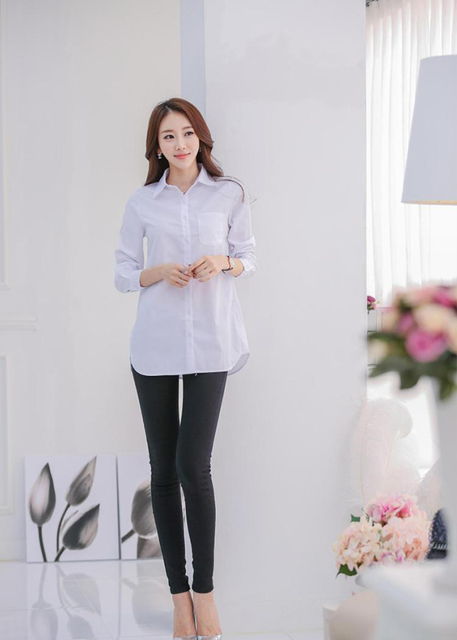 Áo Sơ mi nữ phong cách công sở sm156