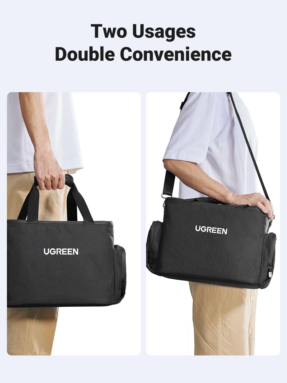 Ugreen UG15237LP667TK Màu đen chỉ có Túi đựng riêng cho trạm phát điện di động PowerRoam GS1200 1200W cao cấp không bao gồm trạm sạc - HÀNG CHÍNH HÃNG