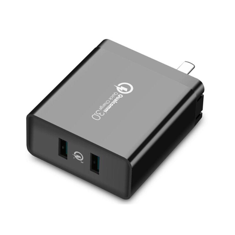 Ugreen UG70151CD161TK 36W QC3.0 2 cổng USB màu Đen Củ sạc nhanh - HÀNG CHÍNH HÃNG