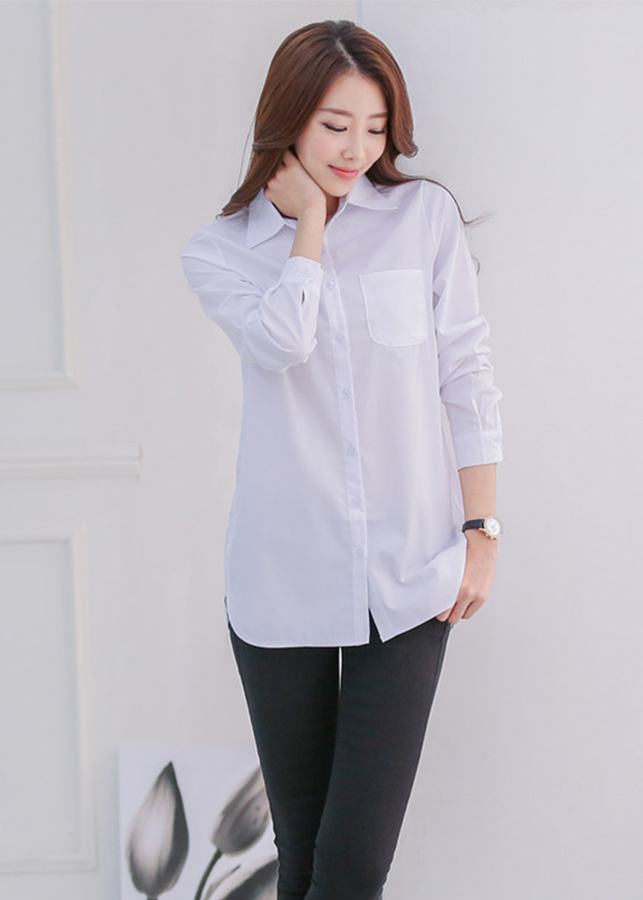 Áo Sơ mi nữ phong cách công sở sm156