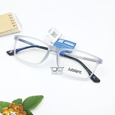 GỌNG KÍNH CẬN NAM NỮ, PHOM VUÔNG, CHÍNH HÃNG JUBILANT COMFORT013-GRAY