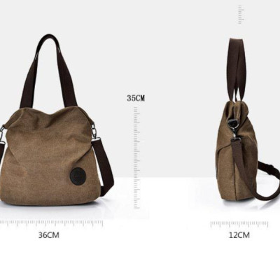 Túi xách nữ vải canvas thời trang cao cấp phong cách cá tính mới