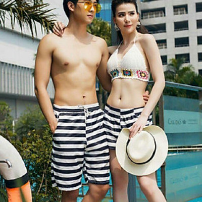 CẶP QUẦN ĐÔI ĐI BIỂN THỜI TRANG