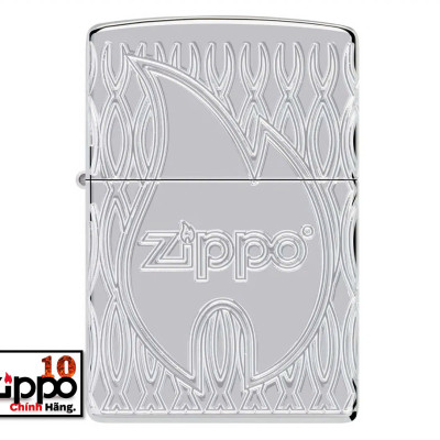 Bật lửa Zippo 48838 Flame Design - Chính hãng 100%