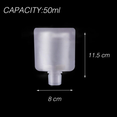 Set 3 tuýp chiết mỹ phẩm du lịch đựng dầu gội, sữa tắm, lotion, toner 60ML- Bộ chai lọ chiết mỹ phẩm tái sử dụng Phượt Dã Ngoại Đi Chơi Văn Phòng