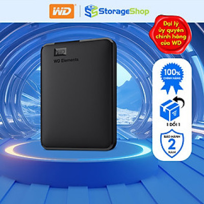 Ổ Cứng WD Elements Portable 2.5 Inch Hàng Chính Hãng