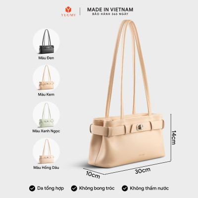 Túi Yuumy ( Thời trang nữ phối khóa trang trí - Túi xách da Seasand YTX69 )
