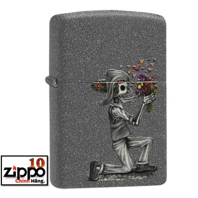 Bật lửa ZIPPO 28987 Iron Stone Couple - Chính hãng 100%