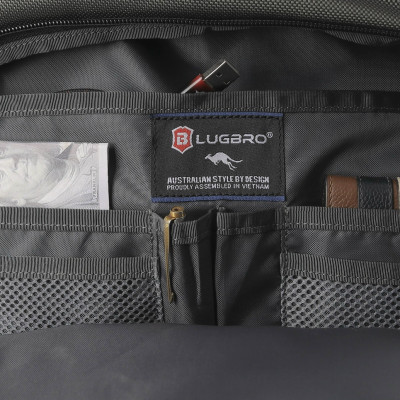 Ba lô LUGBRO  BUSINESS i17 (Xanh Navy)