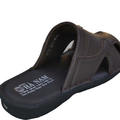 Dép Bít Mũi Nam Da bò Thật HÀ NAM Cao Cấp GSB2040