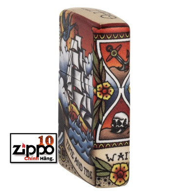 Bật lửa Zippo 49532 Nautical Tattoo Design - Chính hãng 100%