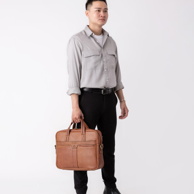 Cặp Công Sở Lata ( Thời trang nam basic - Cặp da CA34 )