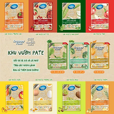 Pate Trái Cây Snappy Tom Gourmers Series [ 70g ] _ Combo Mix Đủ Vị