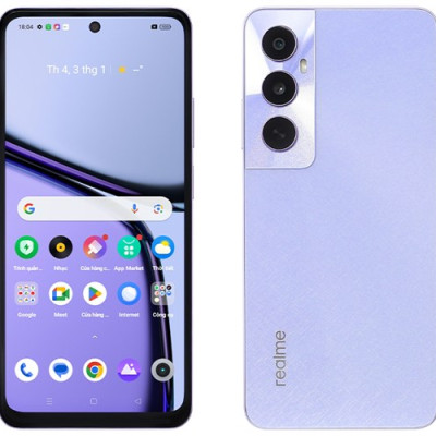 Điện thoại Realme C65 (6GB/128GB) Chipset:MediaTek Helio G85,Màn hình 6.67inch - Hàng chính hãng