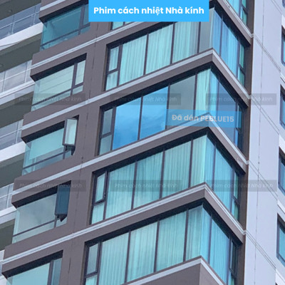 Phim dán kính phản quang, chống nóng cao cấp  Hàn Quốc - Phim 1 chiều chống nhìn trộm, Cản nhiệt cực cao, cắt UV đến 99,9% - Màu bạc