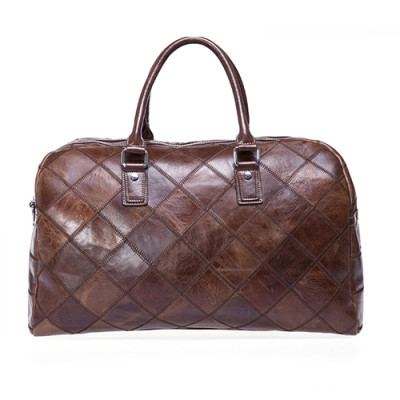 Túi trống. Túi du lịch BHM8885 chuẩn da bò thật