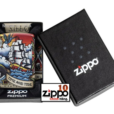 Bật lửa Zippo 49532 Nautical Tattoo Design - Chính hãng 100%
