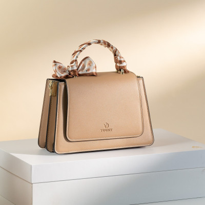 Khăn lụa Yuumy ( Thời trang nữ trang trí túi xách - Khăn vải YK1 )