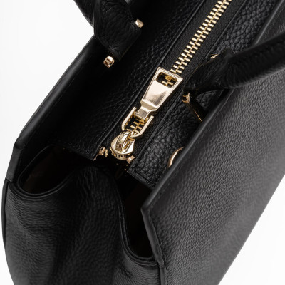 Túi xách nữ công sở Gence da bò Mill TX20 Black