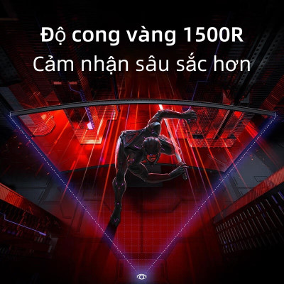 Màn Hình Cong Xiaomi Redmi Mi Curved G34WQ 34 Inch Tần Số 180 Hz 2K Có VESA Chơi Game Làm Việc Thoải Mái - Hàng Nhập Khẩu
