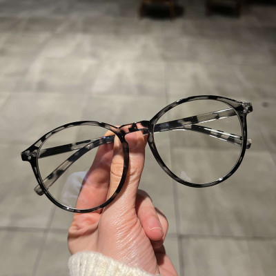 Kính Mắt tròn form to nhựa dẻo, nhẹ