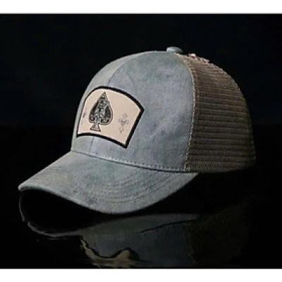 Nón kết, mũ lưỡi trai Lá bài vải kaki phối lưới form chuẩn thời trang cao cấp