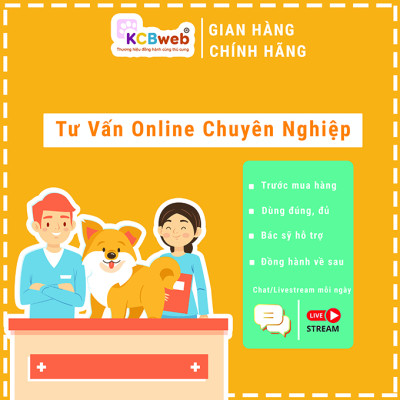 Dung dịch sát khuẩn da cho chó, mèo, thú cưng