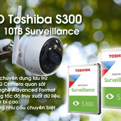 Ổ cứng Camera Toshiba S300 Hàng Chính Hãng