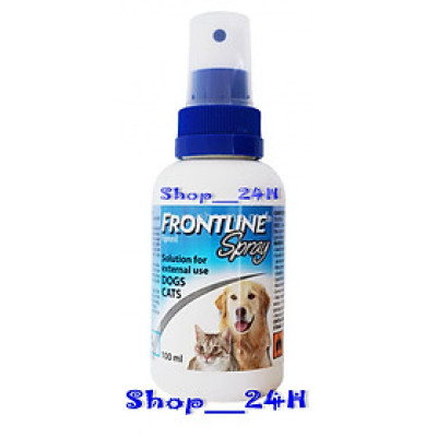 Chai xịt FRONTLINE SPRAY cho Chó Mèo sạch ve rận bọ chét