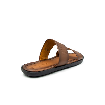 Dép Nam Da Bò Thật Tomoyo TMD10703