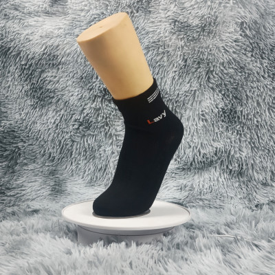 Vớ nam cổ trung Đen E7-VT002