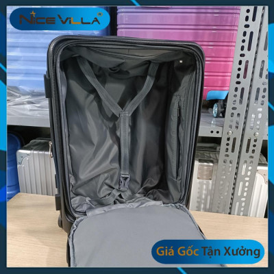 [Hỏa Tốc HCM] Vali Doanh Nhân Size 20inch NiceVilla Dây Kéo Mở Rộng