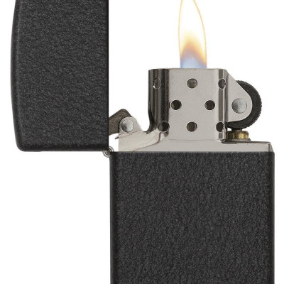 Bật Lửa Zippo Black Crackle 236