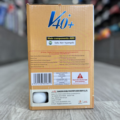 50-100 Quả Bóng Bàn Luyện Tập Double Fish V40+ 1 sao