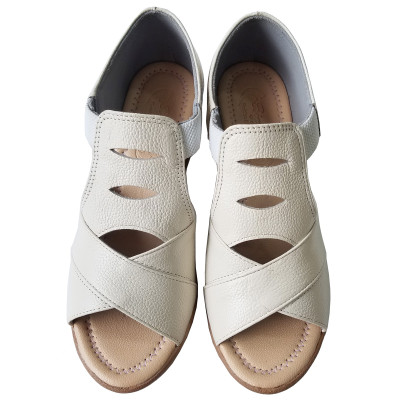 Giày Đế Xuồng Nữ BIGGBEN Da Bò Thật Cao 7 Phân SDX76