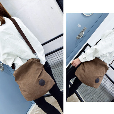 Túi xách nữ vải canvas thời trang cao cấp phong cách cá tính mới