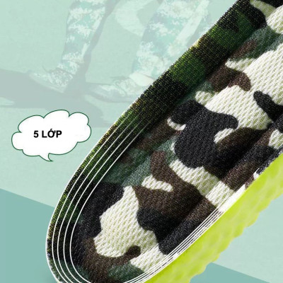 Lót giày thể thao PU chống sốc và khử mùi hiệu quả L802