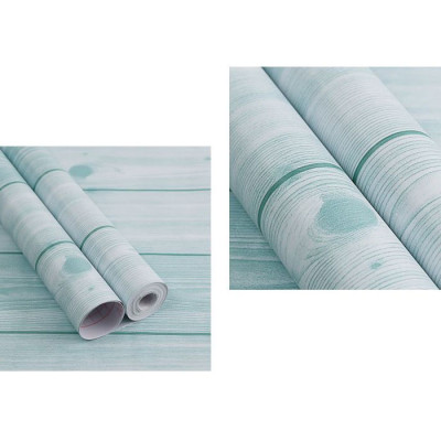 10M Giấy dán tường Vân gỗ xanh WP0204