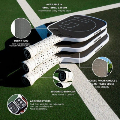 ￼VỢT PICKLEBALL GAMMA RCF OBSIDIAN 13