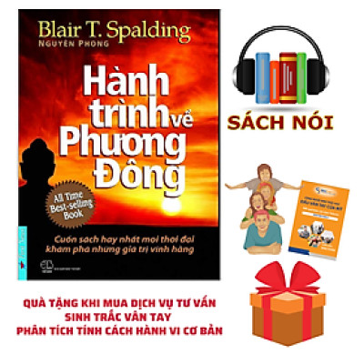 Quà Tặng Sách Nói: Hành Trình Về Phương Đông - Kèm Dịch Vụ Sinh Trắc Vân Tay – Phân Tích Tính Cách Hành Vi Cơ Bản
