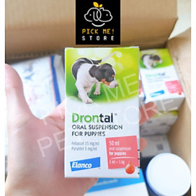 Xổ giun cho Chó Con Drontal Puppy Dạng Nước 50ml - Elanco