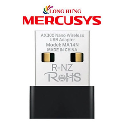 USB Wifi 6 Mercusys AX300 Nano MA14N - Hàng chính hãng