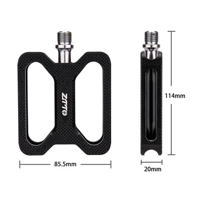 Bàn đạp xe đạp ZTTO hợp kim nhôm phẳng cho MTB Road Bike