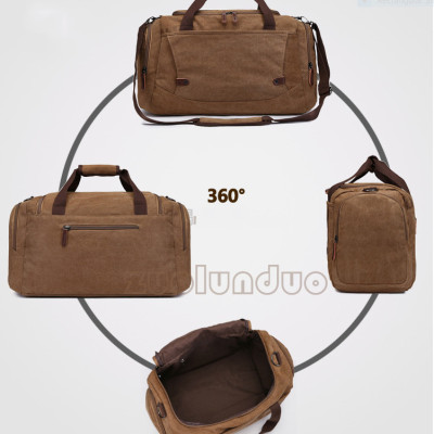 Túi xách du lịch thể thao vải canvas cao cấp phong cách mới