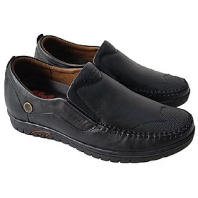 Giày Lười Nam Tăng Chiều Cao Da Bò Thật BIGGBEN Cao Cấp GM270