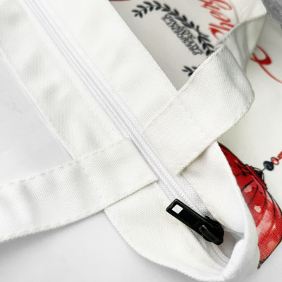 Túi canvas GIADO, túi vải bố, túi tote mẫu Sài Gòn dinh độc lập