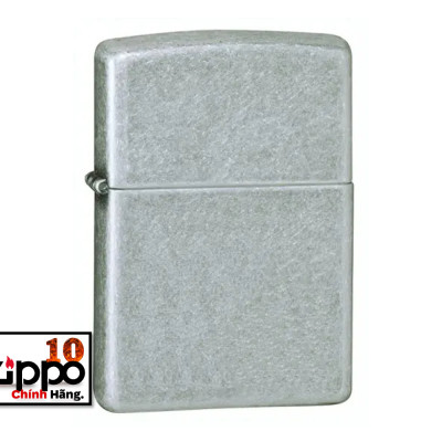 Bật lửa Zippo 121FB Antique Silver Plate - Chính hãng 100%